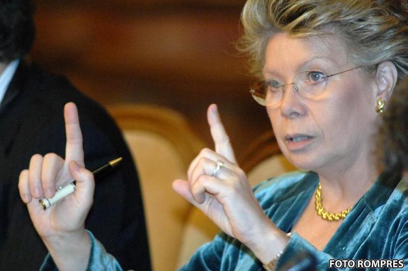 Viviane Reding, Foto: Rompres