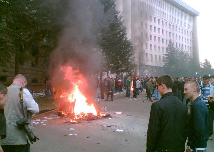 Chisinau, aprilie 2009, Foto: Cristian Ghinea / Hotnews.ro