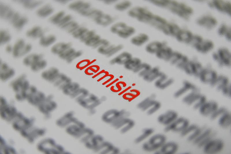 Decizia de a demisiona, Foto: Hotnews