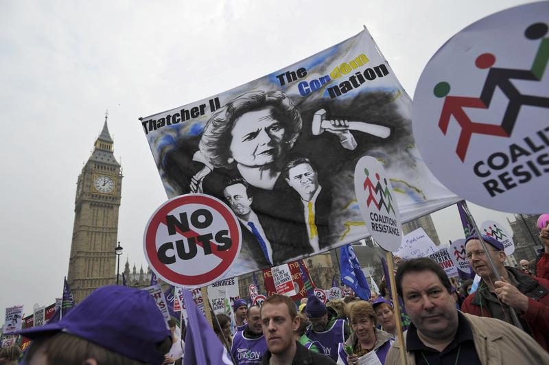 Proteste de amploare in Londra, Foto: Reuters