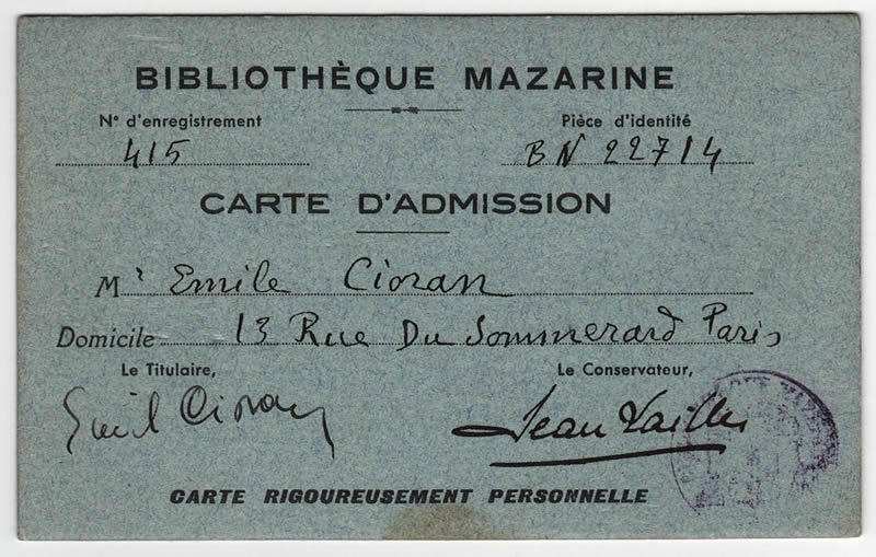 Permis de biblioteca, Foto: RFI