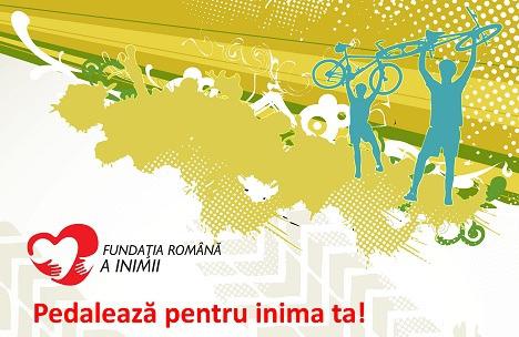 Crosul "Pedaleaza pentru inima ta" va avea stratul vineri, de la ora 18.30, Foto: Fundatia Romana a Inimii