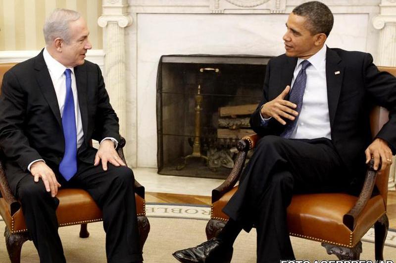 Netanyahu si Obama, la Casa Alba (5 martie 2012), Foto: Agerpres