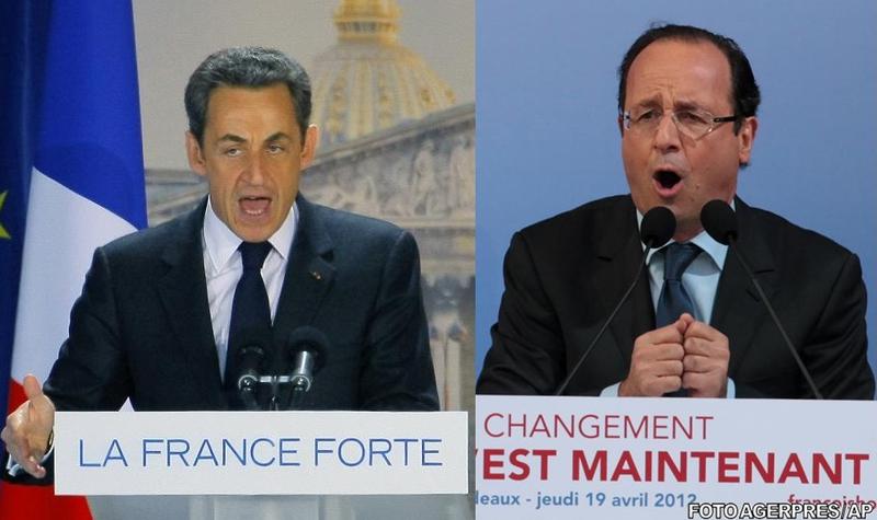 Nicolas Sarkozy vs. Francois Hollande, Foto: Colaj / Sursa foto: Agerpres