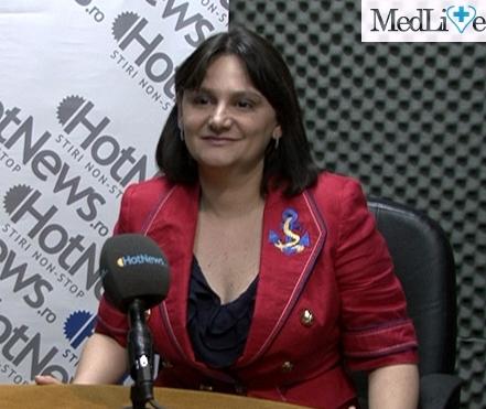 Viviana Iordache in studioul HotNews, Foto: Captura YouTube