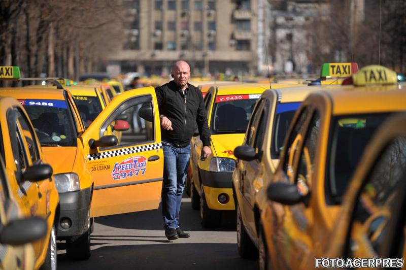 Taxiuri in Bucuresti, Foto: Agerpres