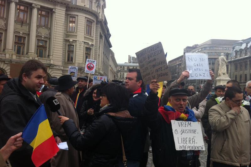 Protest gaze sist_Bucuresti_6, Foto: Hotnews