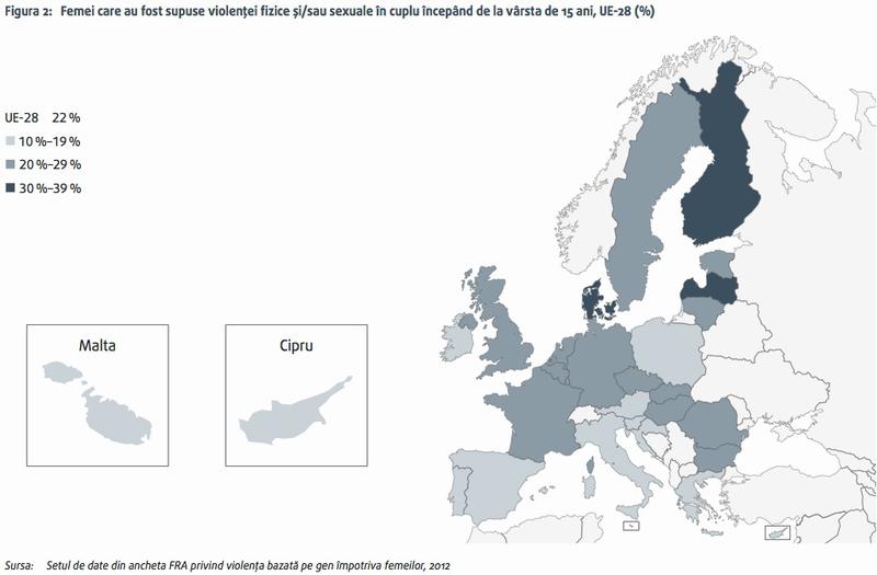 Femei supuse violentei fizice sau sexuale in cuplu, Foto: Fra.europa.eu