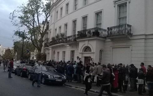 Cozi la vot in Londra, Foto: Hotnews