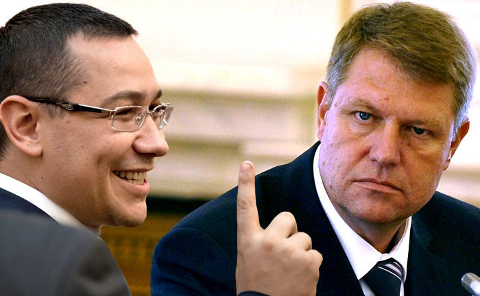 Ponta si Iohannis, Foto: Hotnews