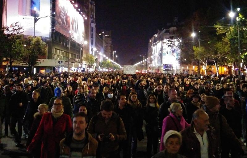 Cel mai mare protest din Bucuresti, Foto: Hotnews