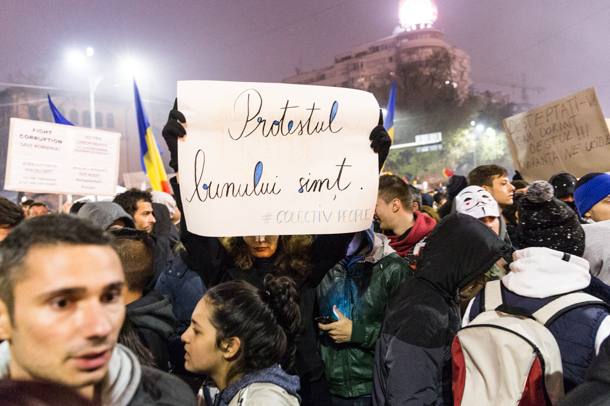 Protest Colectiv ziua a patra