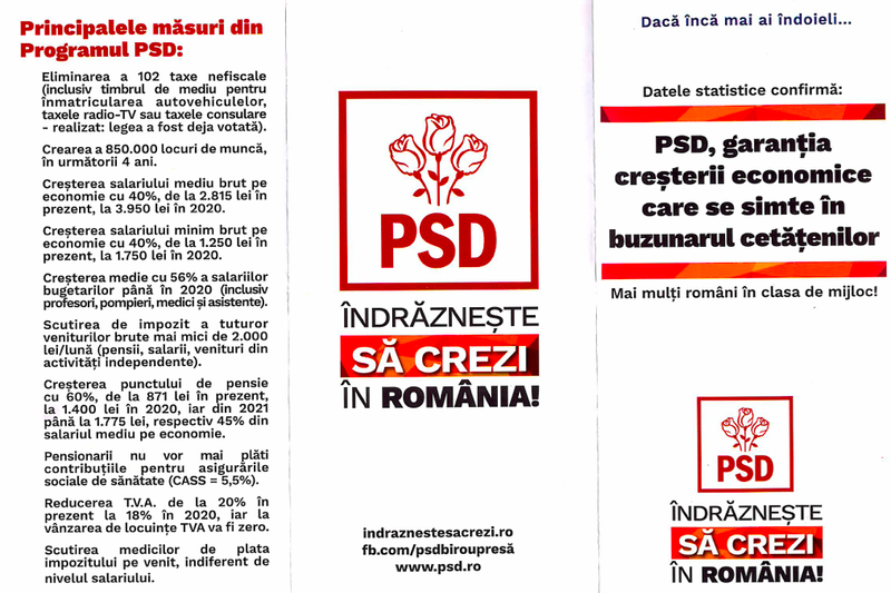 Pliant PSD pag.1, Foto: Hotnews