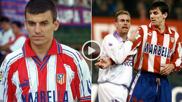 Daniel Prodan, pe vremea cand imbraca tricoul celor de la Atletico Madrid, Foto: captura marca.com