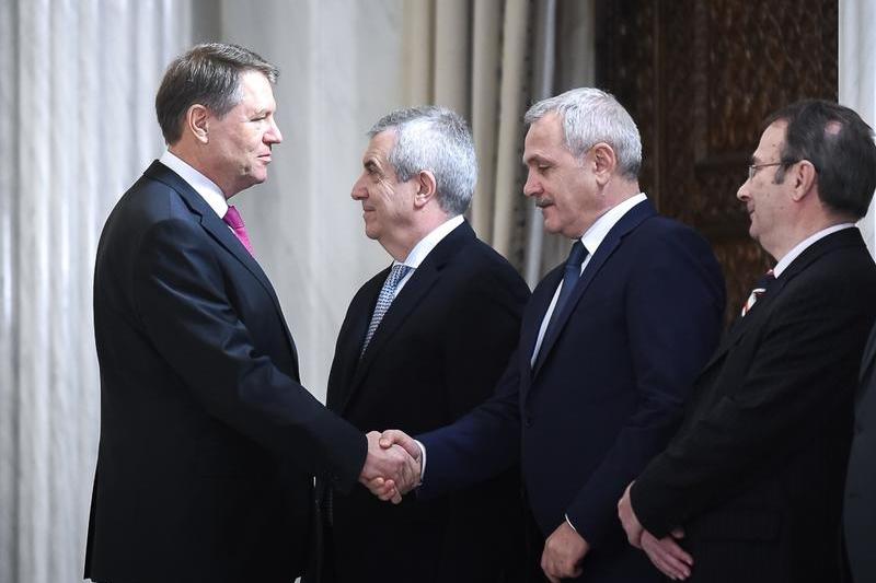 Iohannis si Dragnea, Foto: Presidency.ro