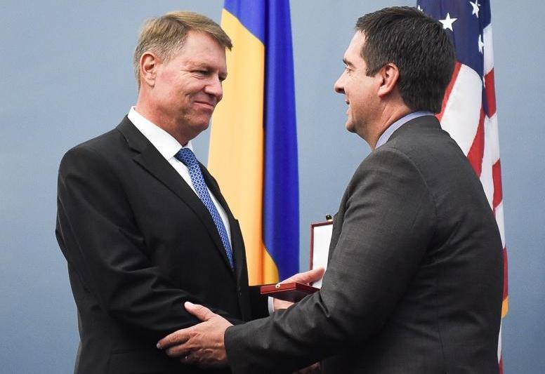 Devin Nunes si Klaus Iohannis, Foto: Presidency.ro