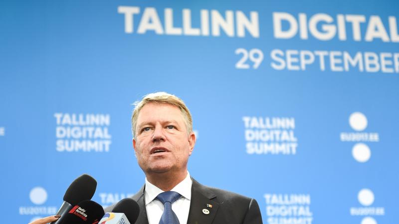 Klaus Iohannis, la Tallinn, Foto: Presidency.ro