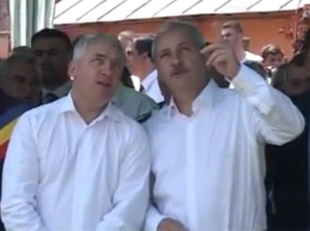 Adrian Tutuianu si Liviu Dragnea, Foto: Captura YouTube