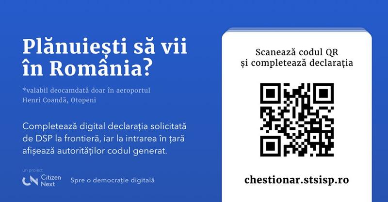 Codul QR Romania, Foto: Hotnews