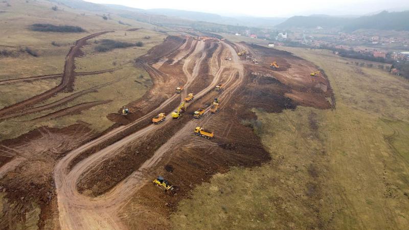 UMB, pe santierul lotului A3 Nădășelu - Zimbor, Foto: Forum peundemerg.ro