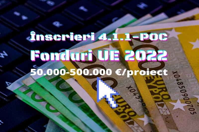 Fonduri UE - Acțiunea 4.1.1-POC 2022, Foto: © Vlad Ispas | Dreamstime.com