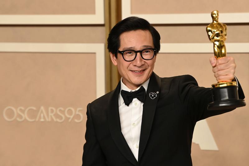 Best Supporting Actor, Ke Huy Quan (Everything Everywhere All at Once) , Foto: David Fisher / Shutterstock Editorial / Profimedia