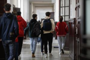 Elevi înainte de sesiunea de Bacalaureat, Foto: Inquam Photos / George Călin