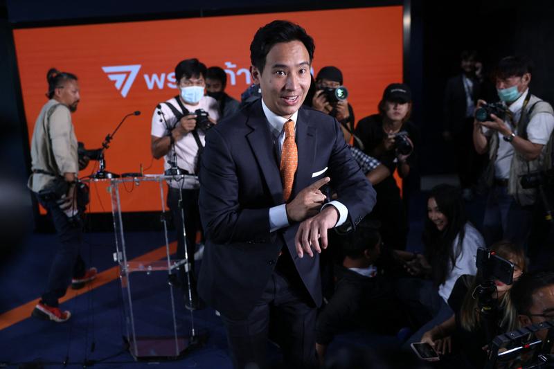 Pita Limjaroenrat, liderul noului val politic din Thailanda, Foto: Jack Taylor / AFP / Profimedia Images