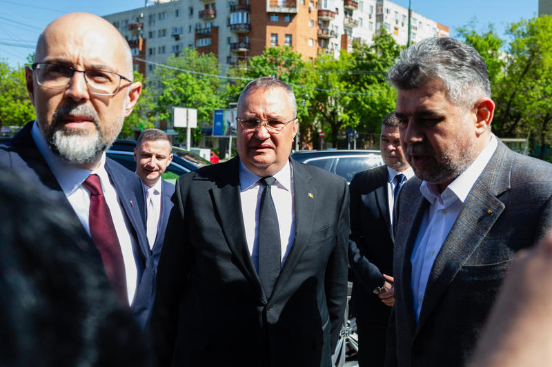 Kelemen, Ciucă și Ciolacu, la congresul UDMR, Foto: Inquam Photos / Cornel Putan