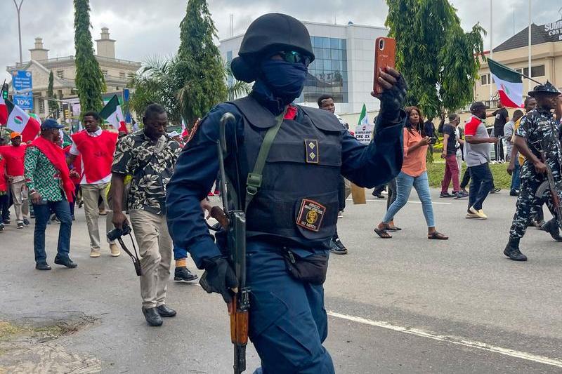 Protest in Nigeria, Foto: Chinedu Asadu / Associated Press / Profimedia Images