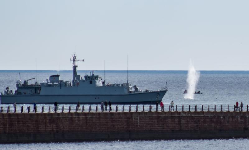 Vânătorul de mine HMS Blyth din clasa Sandown, Foto: Matt Robinson / / SWNS / Profimedia