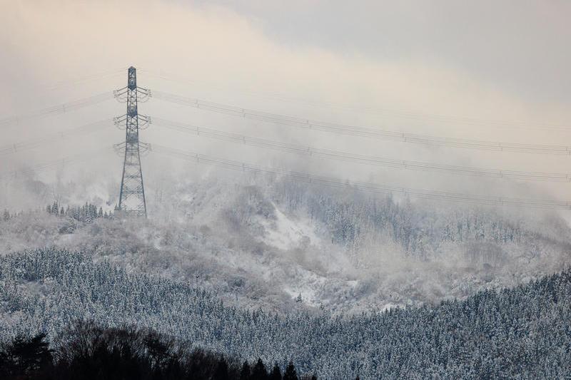 Rețea electrică, după o furtună de zăpadă, Foto: Osaze Cuomo | Dreamstime.com