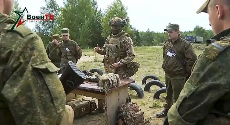 Mercenari Wagner in Belarus, Foto: Belarusian Defense Ministry via VoenTV / AP / Profimedia