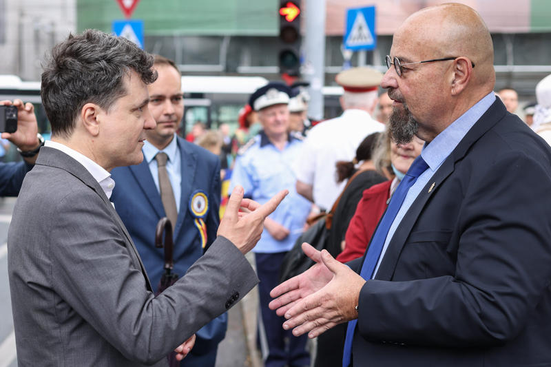 Nicușor Dan și Cristian Popescu Piedone vor duce bătălia verii pentru Primăria Capitalei, Foto: Inquam Photos - Sabin Cirstoveanu