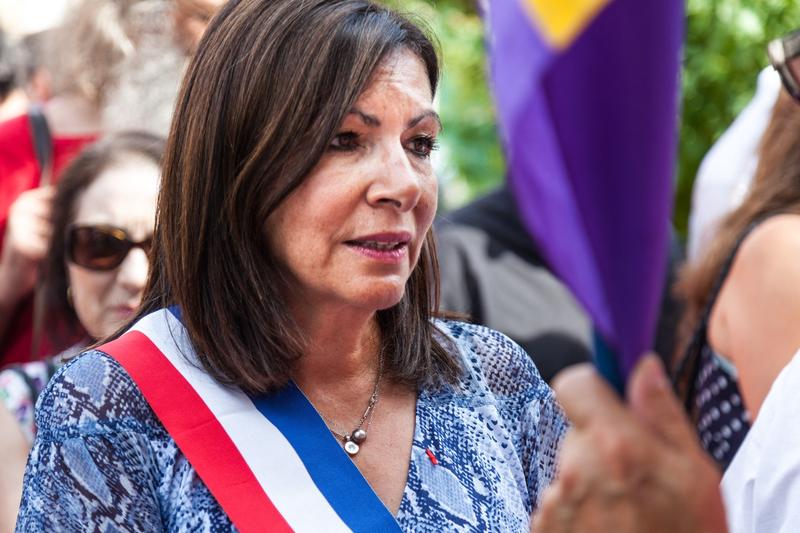 Primarul Parisului, Anne Hidalgo, Foto: Maeva Destombes / AFP / Profimedia