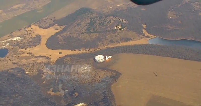 Sistemul HIMARS ar fi fost distrus cu o racheta Iskander, Foto: Captura video - Twitter