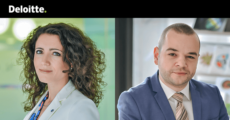 Alexandra Smedoiu, Adrian Coman, Foto: Deloitte Romania