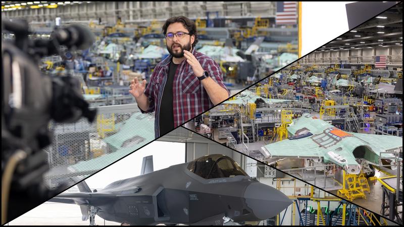 Insider in Fabrica F-35 din Texas, Foto: Colaj foto