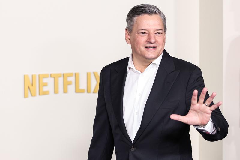 Ted Sarandos, unul dintre cei doi directori executivi ai Netflix, Foto: Image Press Agency / dpa USA / Profimedia Images