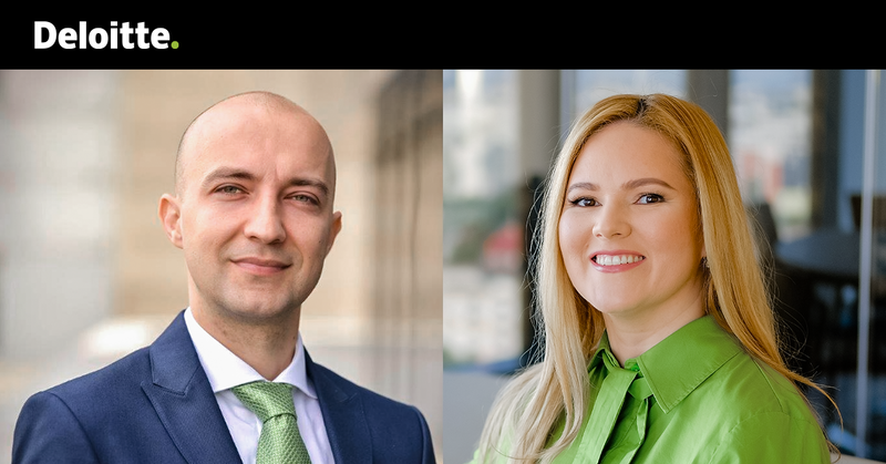 Claudiu Ghiurluc, Ana Șerban, Foto: Deloitte Romania