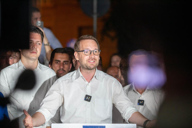 Dominic Fritz, primarul Timișoarei , Foto: Inquam Photos / Virgil Simonescu