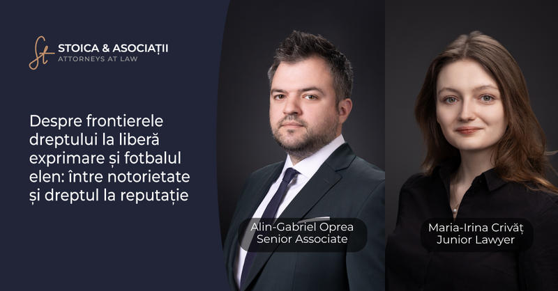 Alin-Gabriel Oprea, Maria-Irina Crivăț, Foto: STOICA & ASOCIATII