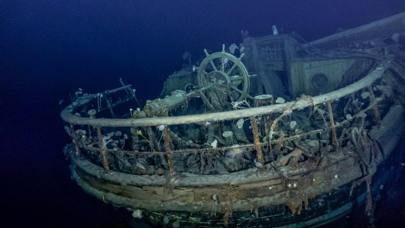 Epava navei Endurance în Antarctica, Foto: Falklands Maritime Heritage Trus / Zuma Press / Profimedia