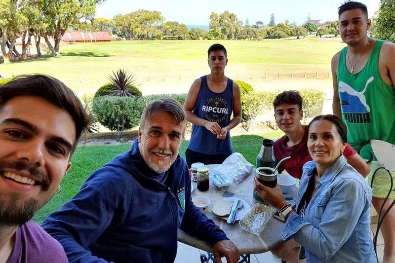 Familia lui Batistuta, Foto: Golazo.ro