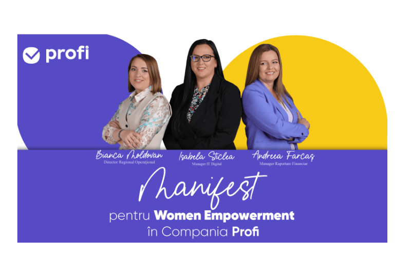 Oamenii de la PROFI susțin succesul la puterea feminin