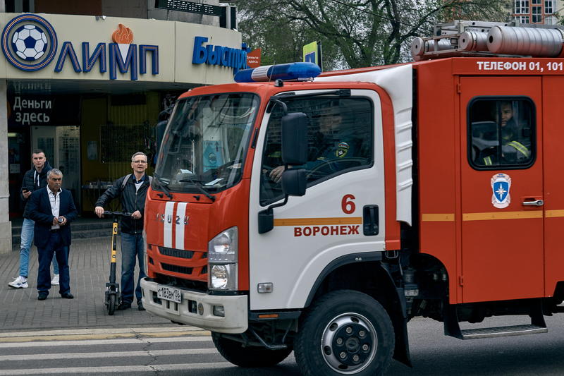 masina pompieri Voronej, Foto: Mihail Siergiejevicz/SOPA Images / Shutterstock Editorial / Profimedia