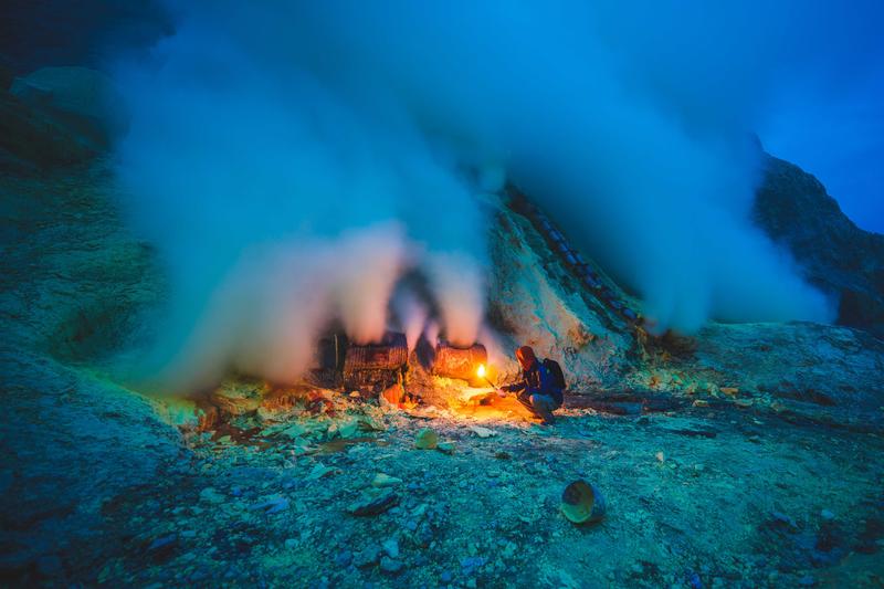 vulcan Ijen, Indonezia, Foto: Alessandro Bosio / Zuma Press / Profimedia