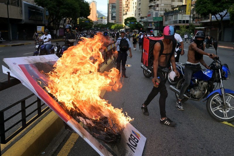 Proteste în Venezuela / Foto: YURI CORTEZ / AFP / Profimedia